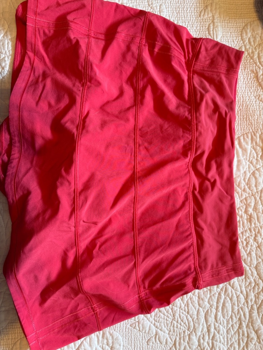 lululemon athletica Hot Pink Performance Skirt with Built-In Liner